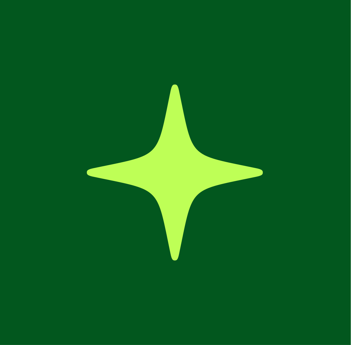 Large letters in brand typography