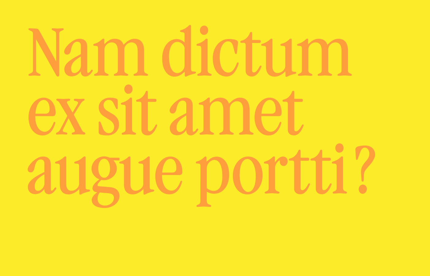 Gradient with shades of orange