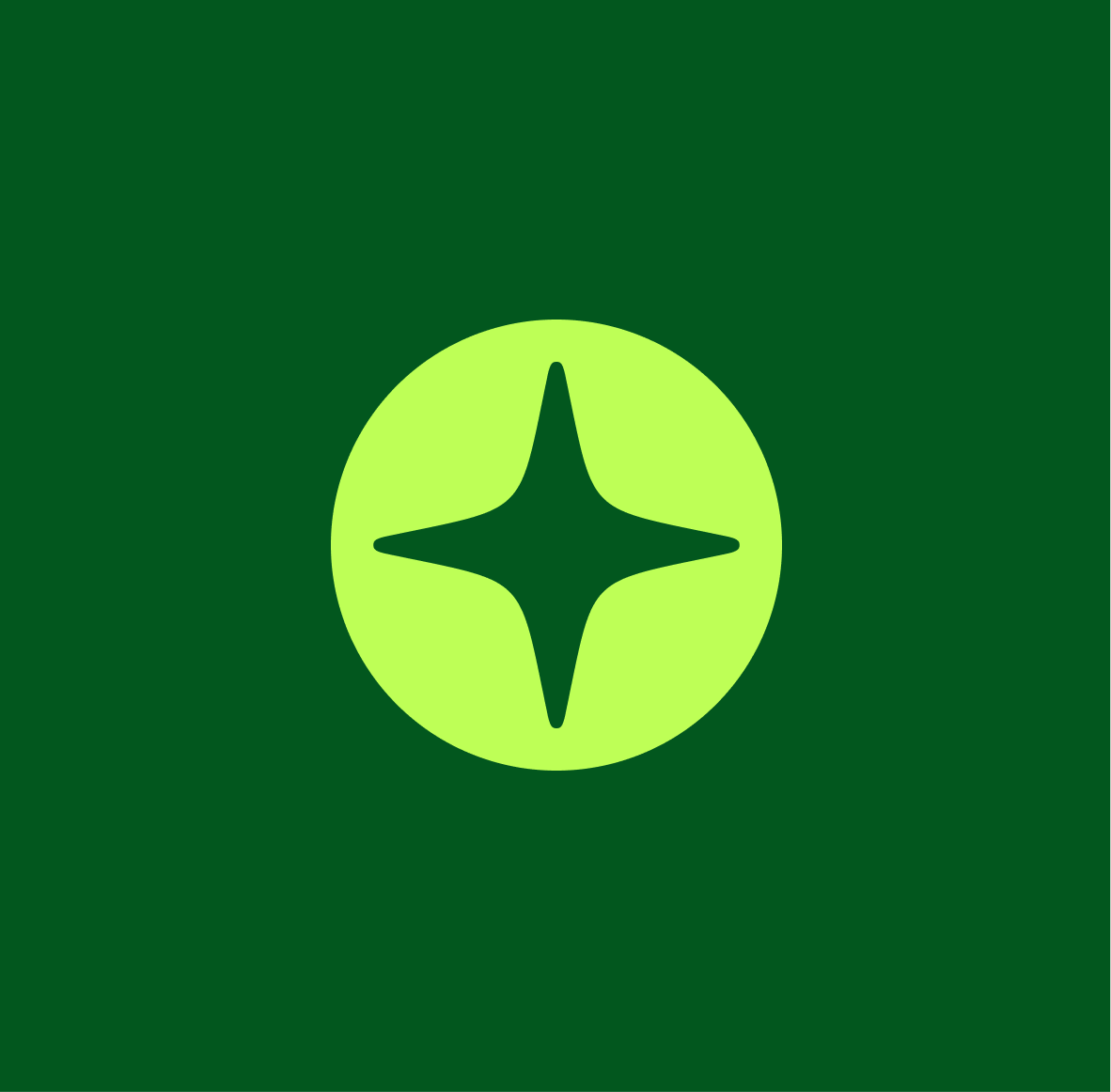 Large letters in brand typography