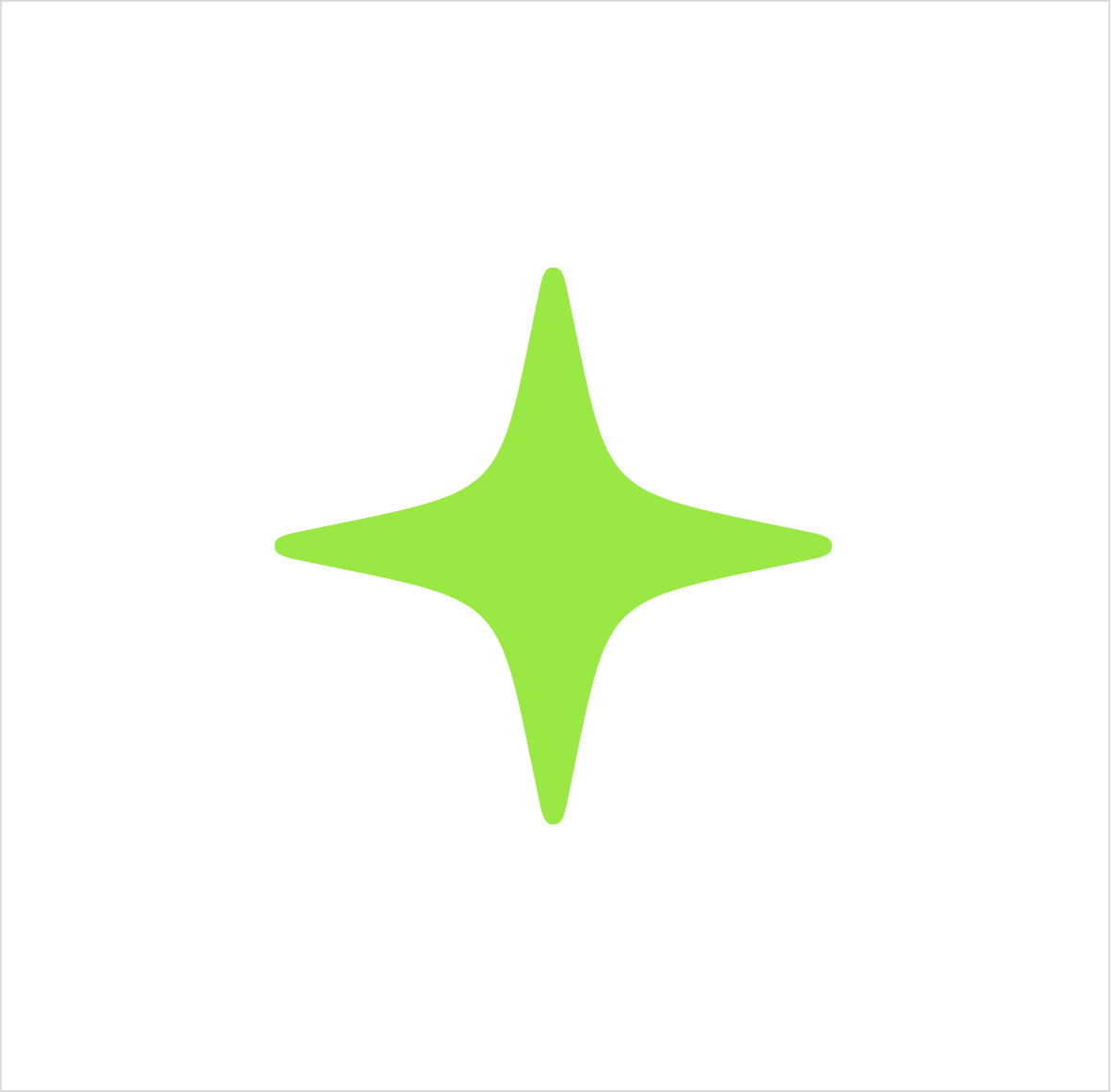 Large letters in brand typography